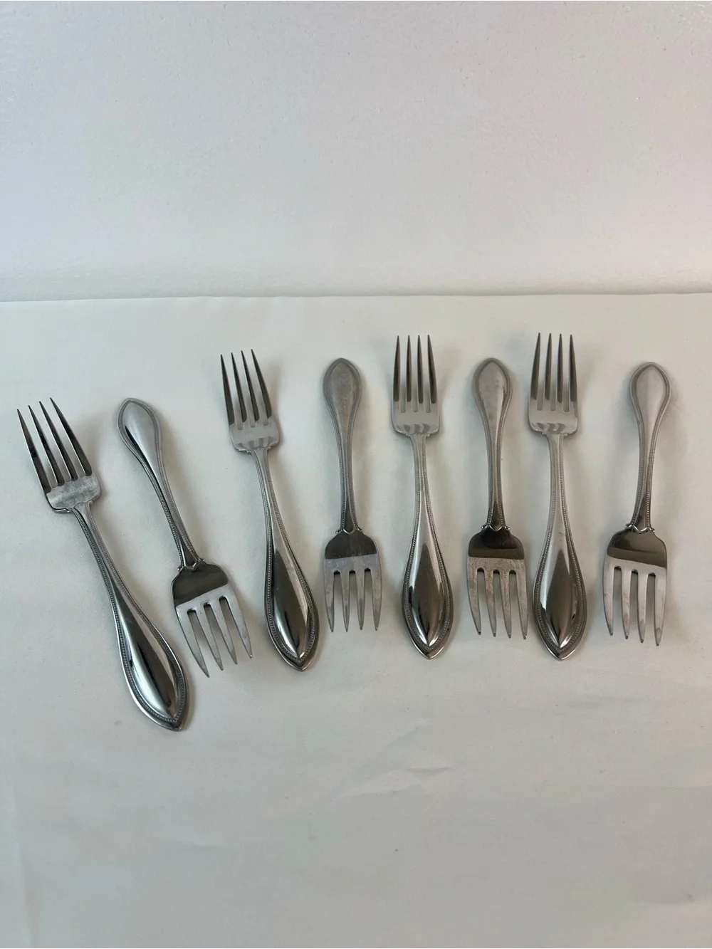 ONEIDA Stainless ARBOR AMERICAN HARMONY Dinner FORKS  Set of 8